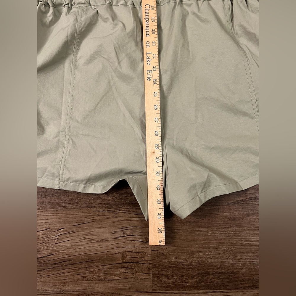 Calia By Carrie Underwood Soft Utility Romper Green Shorts‎ Sz-Large I31 - Picture 11 of 12